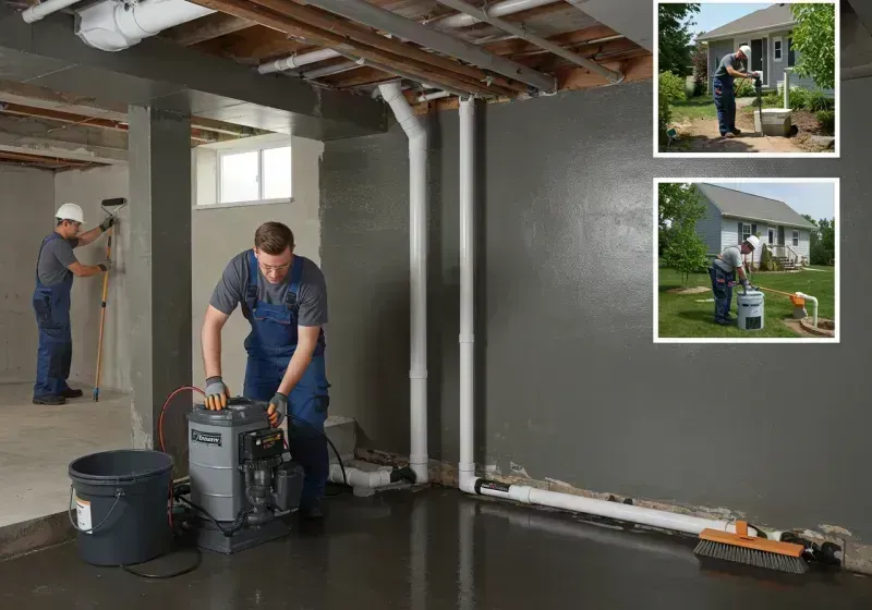 Basement Waterproofing and Flood Prevention process in Tripoli, IA